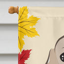 Cocker Spaniel Thanksgiving Flag Canvas House Size BB2022CHF