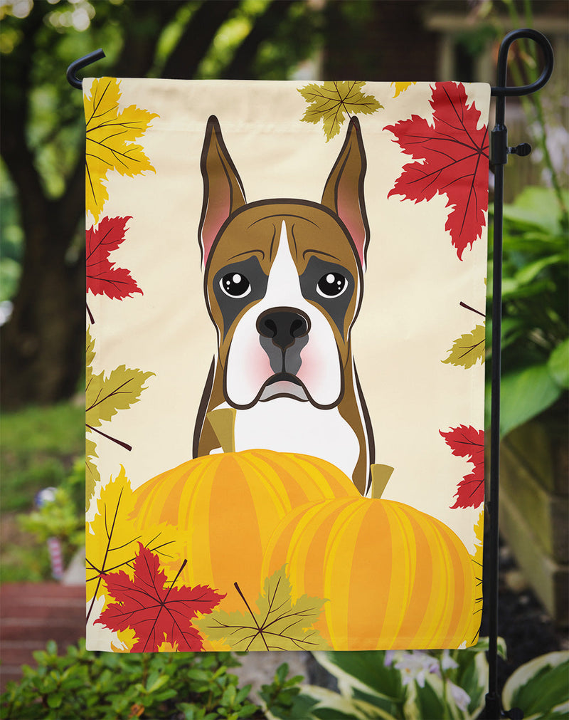 Boxer Thanksgiving Flag Garden Size BB2029GF