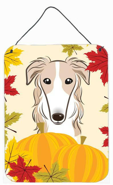 Borzoi Thanksgiving Wall or Door Hanging Prints BB2034DS1216