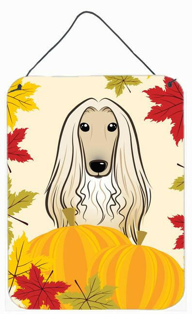 Afghan Hound Thanksgiving Wall or Door Hanging Prints BB2050DS1216