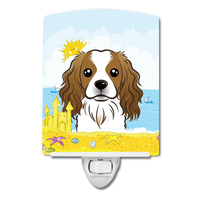 Cavalier Spaniel Summer Beach Ceramic Night Light BB2092CNL