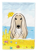 Afghan Hound Summer Beach Garden Flag – Decorative Outdoor Yard Flag BB2112GF