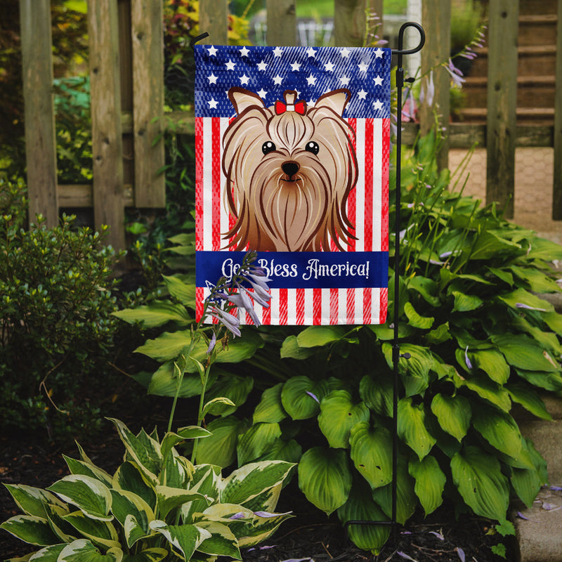 Yorkie Yorkshire Terrier Flag Garden Size BB2134GF