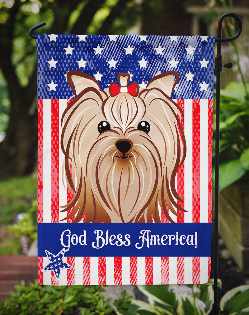 Yorkie Yorkshire Terrier Flag Garden Size BB2134GF