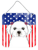 American Flag and Maltese Wall or Door Hanging Prints BB2138DS66