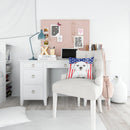 American Flag and Maltese Throw Pillow - 14x14 Decorative Pillow – Art for Your Home & Patio BB2138PW1414