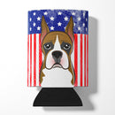 American Flag and Boxer Can or Bottle Hugger BB2153CC