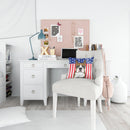 American Flag and Boxer Throw Pillow - 14x14 Decorative Pillow – Art for Your Home & Patio BB2153PW1414