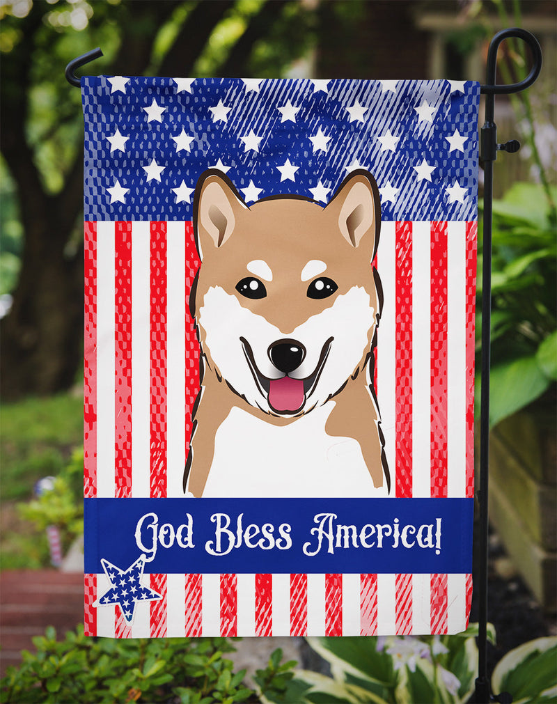 Shiba Inu Flag Garden Size BB2155GF