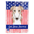 Borzoi Flag Canvas House Size BB2158CHF