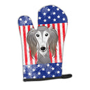 American Flag and Saluki Oven Mitt BB2159OVMT
