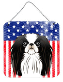 American Flag and Japanese Chin Wall or Door Hanging Prints BB2160DS66
