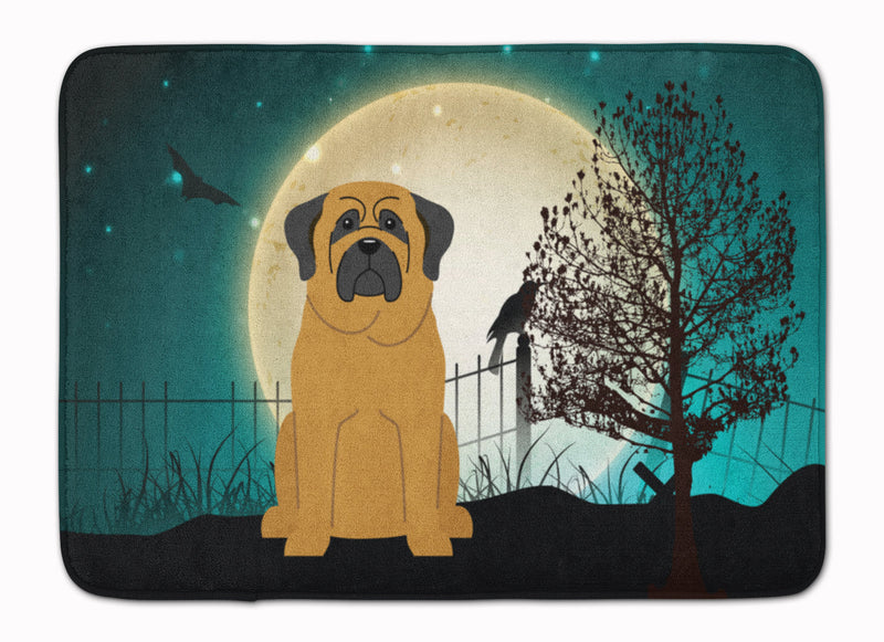 Halloween Scary Mastiff Machine Washable Memory Foam Mat BB2208RUG