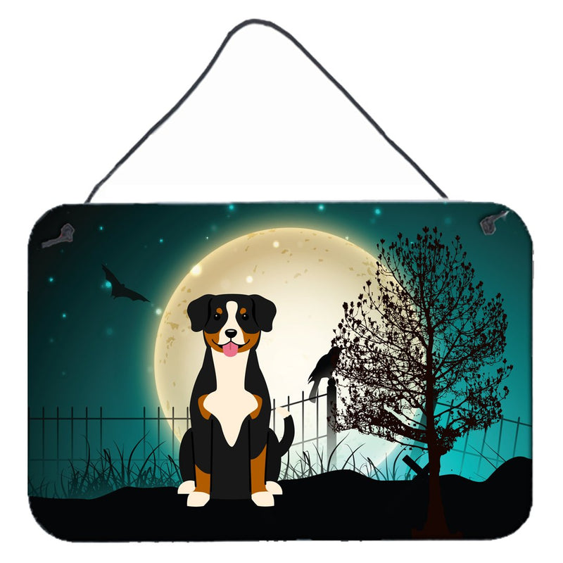 Halloween Scary Entlebucher Wall or Door Hanging Prints BB2228DS812