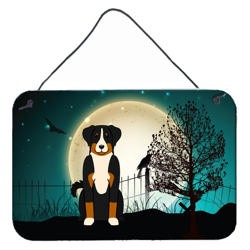 Halloween Scary Appenzeller Sennenhund Wall or Door Hanging Prints BB2233DS812