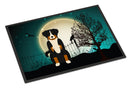 Halloween Scary Appenzeller Sennenhund Doormat Indoor Outdoor 24H X 36W Front Door Mat Rugs for Entryway, Non Slip Washable Low Pile,
