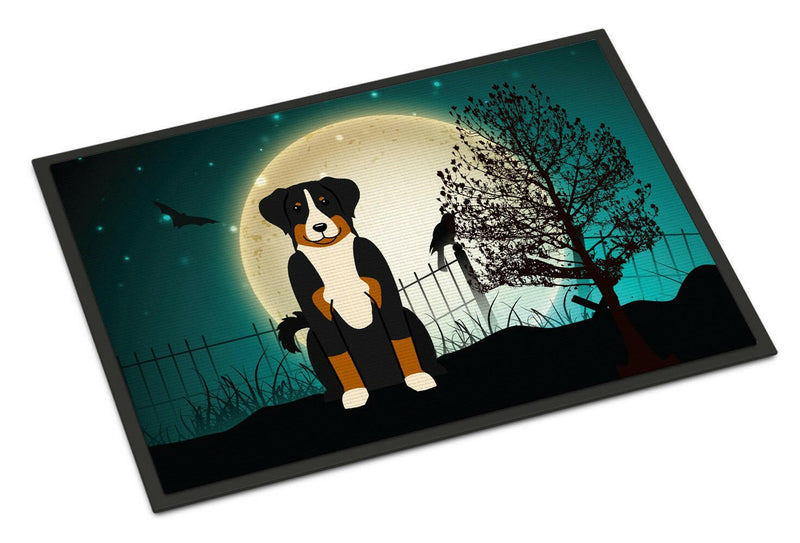 Halloween Scary Appenzeller Sennenhund Indoor or Outdoor Mat 24x36 BB2233JMAT