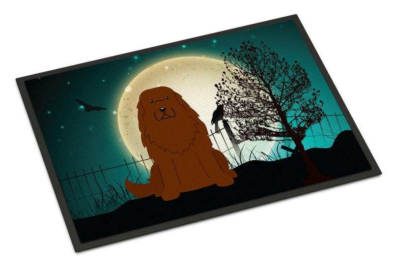 Halloween Scary Caucasian Shepherd Dog Indoor or Outdoor Mat 24x36 BB2240JMAT