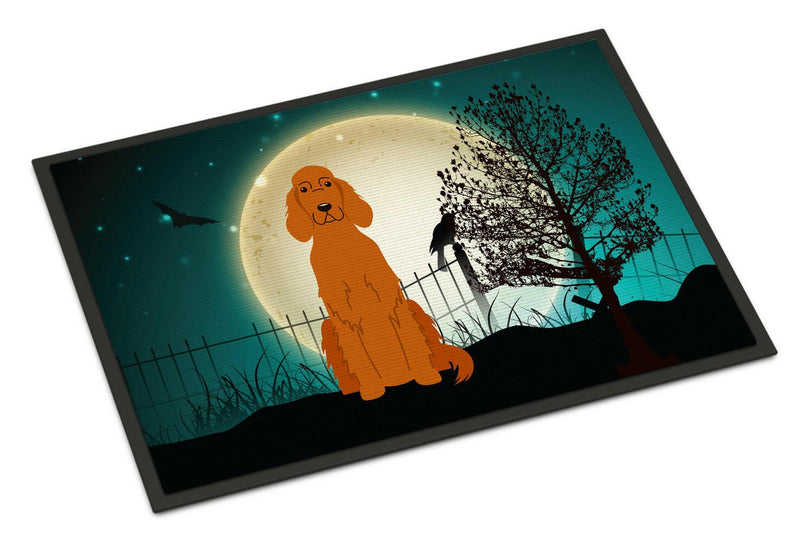 Halloween Scary Irish Setter Indoor or Outdoor Mat 24x36 BB2254JMAT