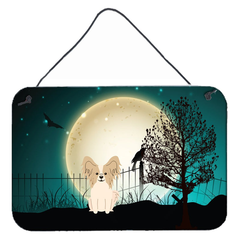 Halloween Scary Papillon Sable White Wall or Door Hanging Prints BB2267DS812