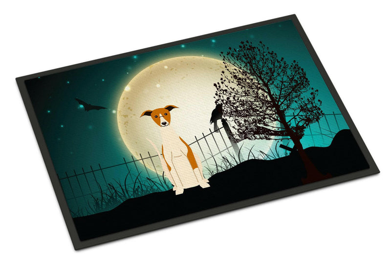 Halloween Scary Whippet Indoor or Outdoor Mat 24x36 BB2289JMAT