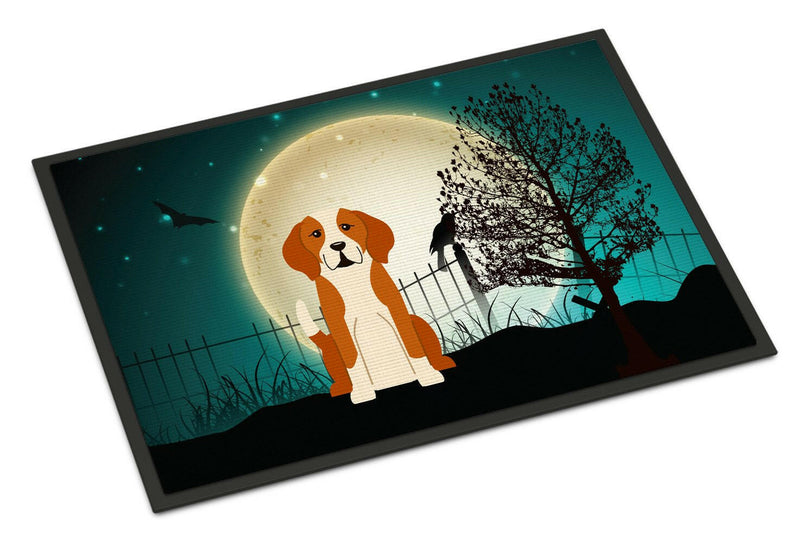 Halloween Scary English Foxhound Indoor or Outdoor Mat 24x36 BB2300JMAT