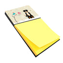 Christmas Presents between Friends Appenzeller Sennenhund Watercolor Sticky Note Holder Refillable Dispenser Desk Accessory 3x3 Pad Gift