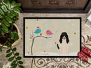 Christmas Presents between Friends Swiss Hound Doormat Indoor Outdoor 24H X 36W Front Door Mat Rugs for Entryway, Non Slip Washable Low Pile,
