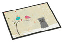 Christmas Presents between Friends Glen of Imal - Grey Doormat Indoor Outdoor 18H X 27W Front Door Mat Rugs for Entryway, Non Slip Washable