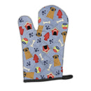 Dog House Collection Mastiff Oven Mitt Heat Resistant Thick Oven Mitt for Hot Pans and Oven, Kitchen Mitt Protect Hands, Cooking Baking Glove