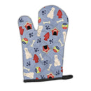 Dog House Collection Soft Coated Wheaten Terrier Oven Mitt Heat Resistant Thick Oven Mitt for Hot Pans and Oven, Kitchen Mitt Protect Hands, Cooking Baking Glove