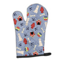Dog House Collection Irish Wolfhound Oven Mitt Heat Resistant Thick Oven Mitt for Hot Pans and Oven, Kitchen Mitt Protect Hands, Cooking Baking Glove