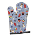 Dog House Collection Bull Terrier Dark Brindle Oven Mitt Heat Resistant Thick Oven Mitt for Hot Pans and Oven, Kitchen Mitt Protect Hands, Cooking Baking Glove
