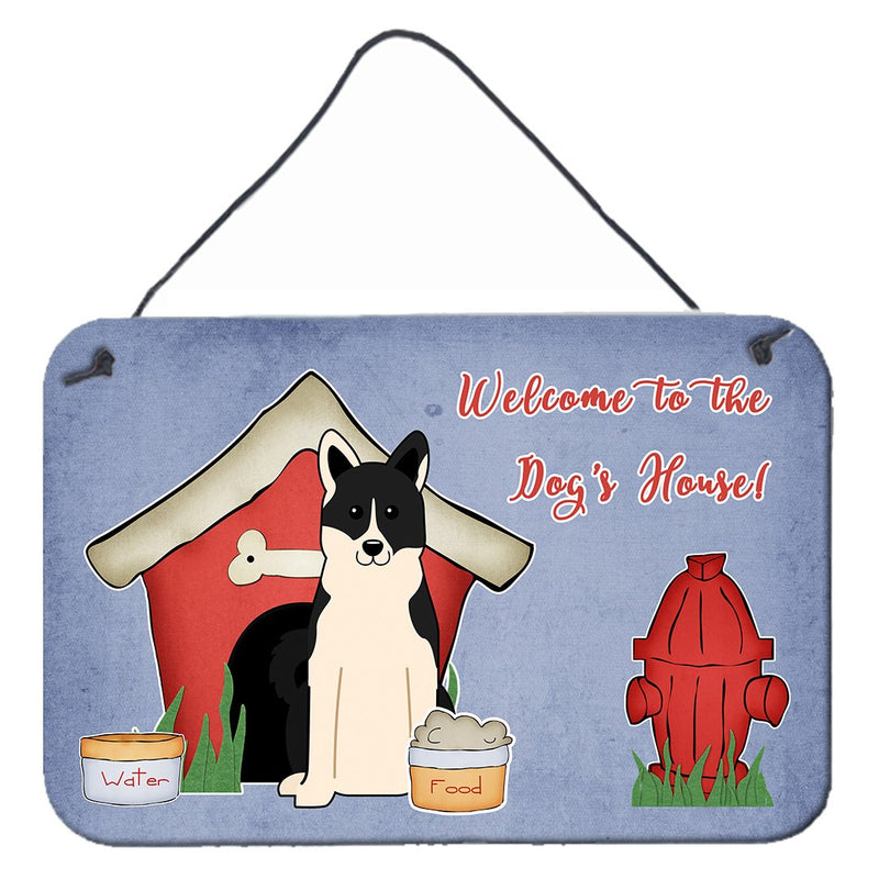 Dog House Collection Russo-European Laika Spitz Wall or Door Hanging Prints BB2783DS812