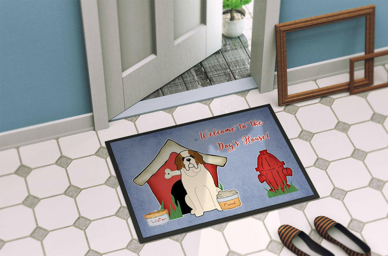 Dog House Collection Saint Bernard Indoor or Outdoor Mat 24x36 BB2789JMAT