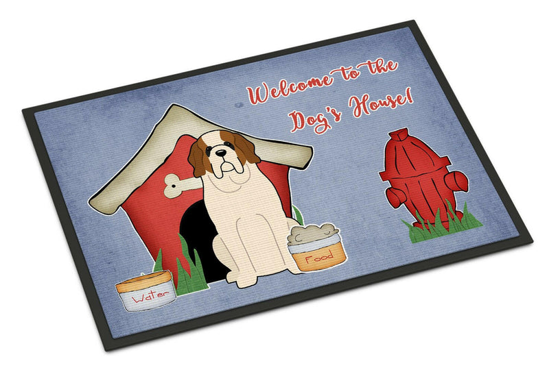 Dog House Collection Saint Bernard Indoor or Outdoor Mat 24x36 BB2789JMAT