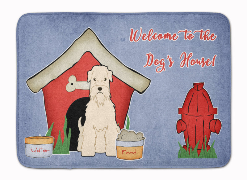 Dog House Collection Soft Coated Wheaten Terrier Machine Washable Memory Foam Mat BB2815RUG