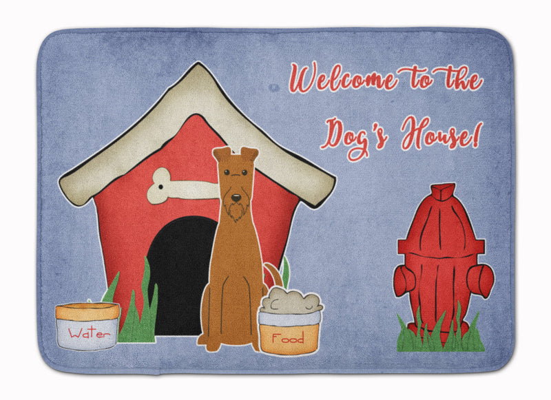 Dog House Collection Irish Terrier Machine Washable Memory Foam Mat BB2816RUG