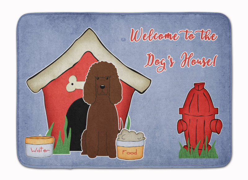 Dog House Collection Irish Water Spaniel Machine Washable Memory Foam Mat BB2817RUG