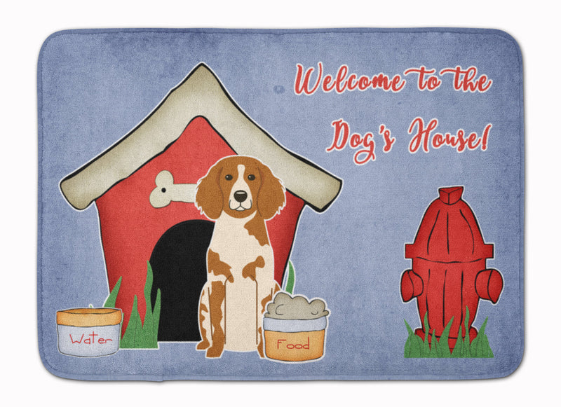 Dog House Collection Brittany Spaniel Machine Washable Memory Foam Mat BB2826RUG