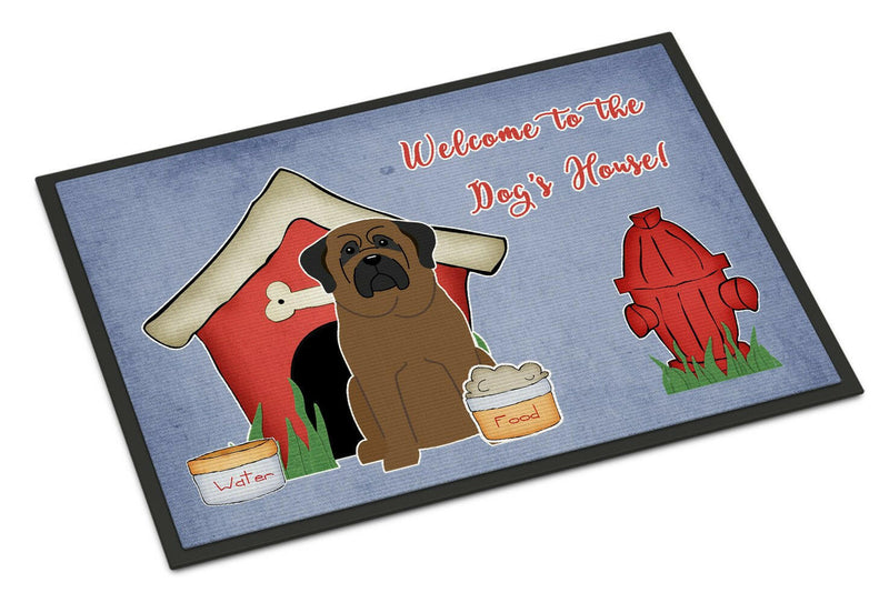 Dog House Collection Bullmastiff Indoor or Outdoor Mat 18x27 BB2838MAT