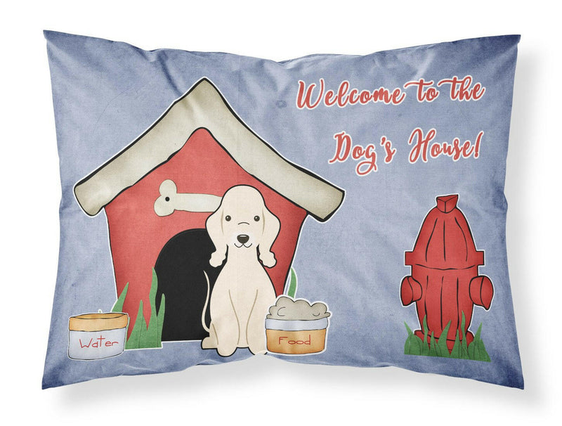 Dog House Collection Bedlington Terrier Sandy Fabric Standard Pillowcase BB2845PILLOWCASE