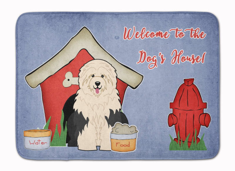 Dog House Collection Old English Sheepdog Machine Washable Memory Foam Mat BB2850RUG