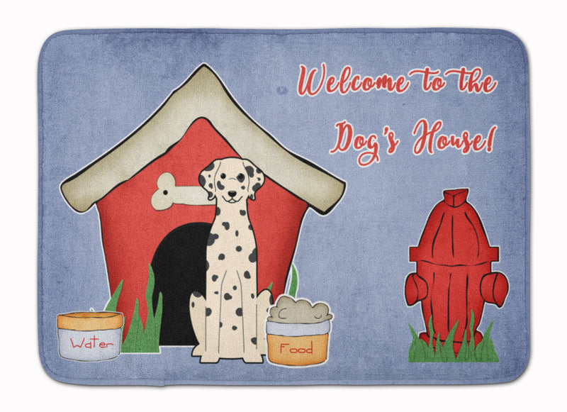 Dog House Collection Dalmatian Machine Washable Memory Foam Mat BB2851RUG