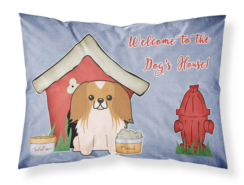 Dog House Collection Pekingnese Red White Fabric Standard Pillowcase BB2857PILLOWCASE