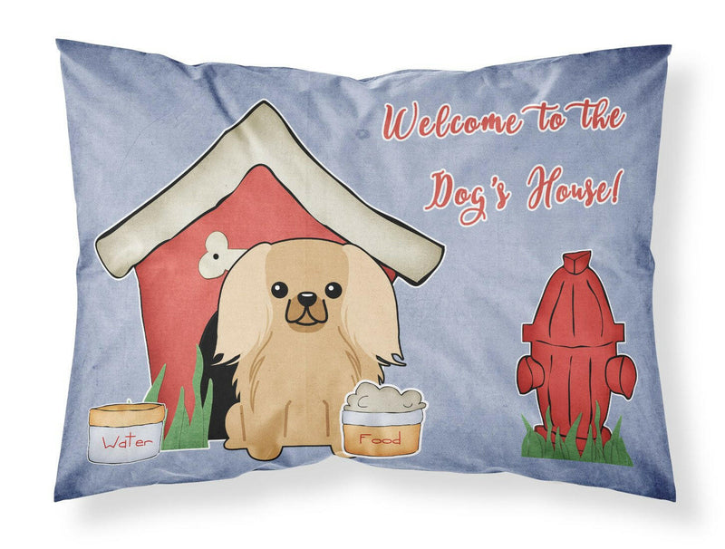 Dog House Collection Pekingnese Fawn Sable Fabric Standard Pillowcase BB2858PILLOWCASE