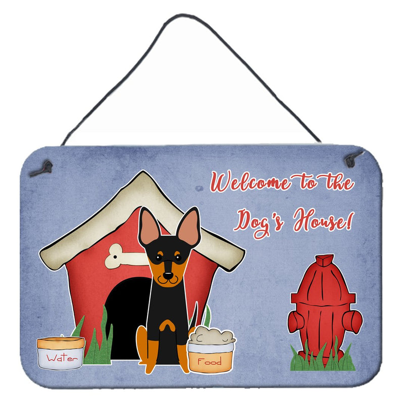 Dog House Collection English Toy Terrier Wall or Door Hanging Prints BB2863DS812