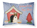 Dog House Collection Bull Terrier Dark Brindle Standard Pillowcase Lightweight Super Soft Easy Care Decorative Artwork Pillowcase, Standard
