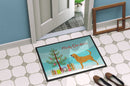 Bloodhound Merry Christmas Tree Doormat - 24x36 Decorative Floor Mat – Indoor/Outdoor Rug with Artistic Flair BB2902JMAT