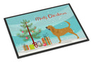 Bloodhound Merry Christmas Tree Doormat - 18x27 Decorative Floor Mat – Indoor/Outdoor Rug with Artistic Flair BB2902MAT